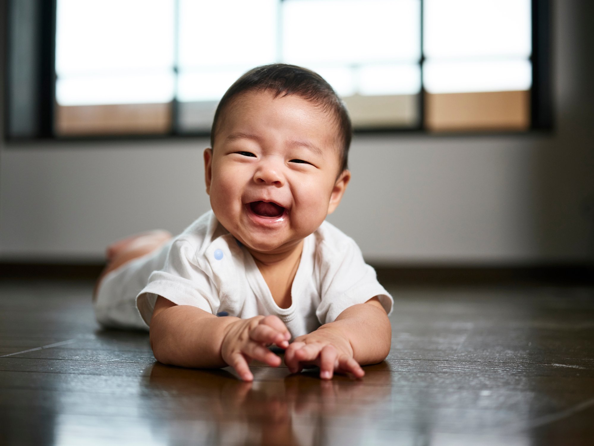 Japanese Baby Six Months Old Japanese Baby Six Months Old